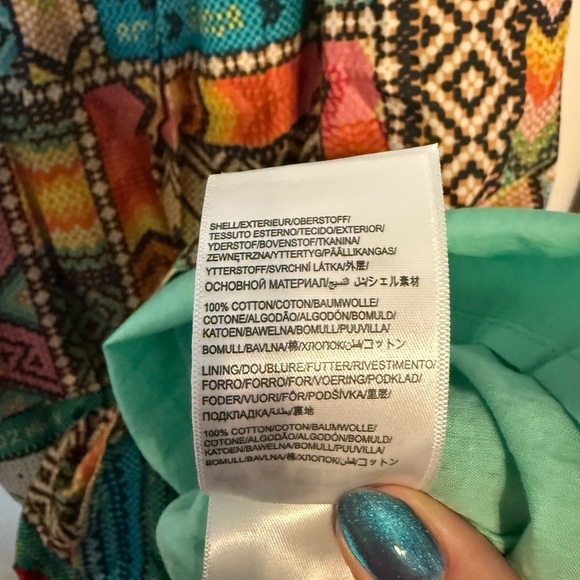 FARM Colorful Geometric Pattern Dress - Picture 4 of 7